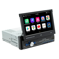 Autoradio universel 7 pouces à écran tactile capacitif avec Carplay sans fil, Android Auto et radio Android pour voiture