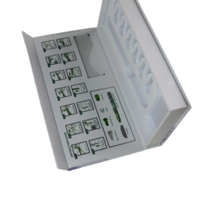 Eco Friendly Rigid Paperboard <b>Box</b> with Magnetic Closure, Four Color Logo Printing and OEM Packaging for Applicator <b>Pens</b> - Product Image 2
