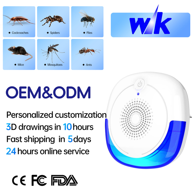 Drop Shipping Suppliers Popular Professional Supplier Ultrasonic Plug Electronic Mosquito Killer Pest Repeller for Indoor