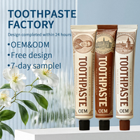 Dentifrice Herbal Personnalisé pour Soins Bucco-Dentaires, Nettoyage Basique, Anti-Plaque, Sans SLS, Dentifrice Végétalien