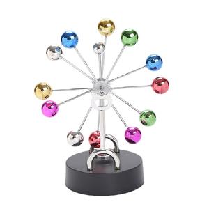Kleurrijke magnetische ornamentbal reuzenrad perpetuum mobile Valentijnsdag zwevend hemels lichaam model olielamp huis - Product Image 1