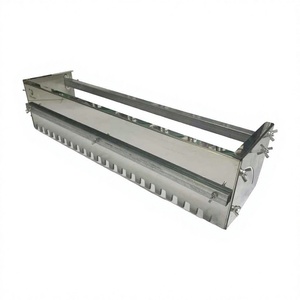 Stainless steel adhesive spreader Adjustable length notched trowel <b>Tile</b> <b>leveling</b> sawtooth trowel 500 to 1100mm trowel - Product Image 1
