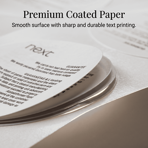 สติกเกอร์ฉลากกลมแบบลอกออกได้หลายชั้นตามสั่ง; ฉลากข้อมูลหลายหน้า - Product Image 2