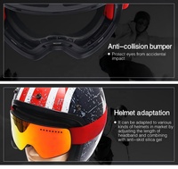 Nouvelles Lunettes de Ski Magnétiques à Lentilles Interchangeables 2026, Cylindriques, Double Couche Anti-buée, pour Hommes et Femmes