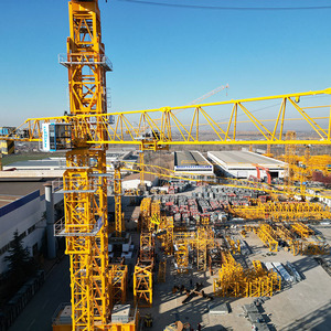 Grues à tour DH620-32T et DH620-25T fabriquées en usine, longueur de 85 m pour la construction avec composants principaux, engrenages et moteur - Product Image 6