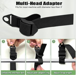 Sangle d'épaule écologique DANSKY pour débroussailleuse, compatible avec les débroussailleuses à fil EGO/<span class=keywords><strong>Greenworks</strong></span>/DEWALT, <span class=keywords><strong>souffleur</strong></span> de feuilles et taille-haies - Product Image 4