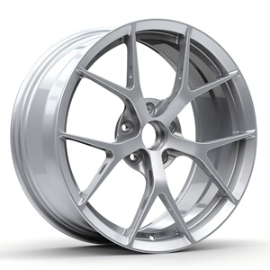 18 19 20 Inch Lightweight Alloy Passenger Car Rims Forged <strong>Wheels</strong> 5x114.3 5x120 Silver 5 <strong>Spoke</strong> for Mazda bmw audi Benzi - Product Image 4