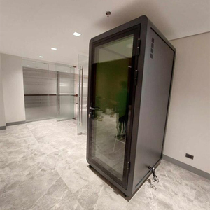 Trung Quốc Cuộc Gọi Gian Hàng Cuộc Họp Làm Việc Vỏ Nghiên Cứu Cabin Gian Hàng Duy Nhất Chỗ Ngồi Cá Nhân Không Gian Miễn Phí Kim Loại Nhôm Văn Phòng Điện Thoại Gian Hàng - Product Image 5