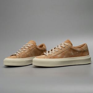 Nuevos Zapatos Casuales de Moda para Hombre, Parte Superior de PU, Color Marrón, Versátiles, Transpirables y Duraderos - Product Image 3