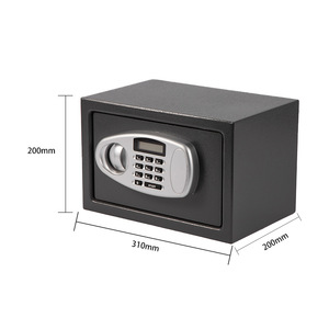 Wanjiabao Electronic Safe 200x310x200mm Steel Password <b>Lock</b> Office Home Security <b>Box</b> - Product Image 1
