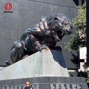 <span class=keywords><strong>Pantera</strong></span> a grandezza naturale della scultura del bronzo della colata del giardino del parco all'aperto - Product Image 2