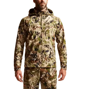 狩猎服装迷彩好设计定制户外男士防水冬季OEM春季软壳狩猎夹克