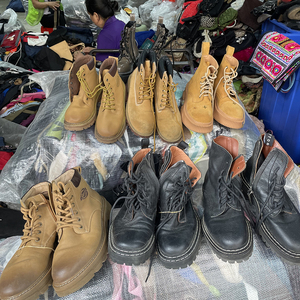 Chaussures pour hommes d'occasion bottes Martin chaussures d'occasion pour hommes vente en gros à la mode - Product Image 5