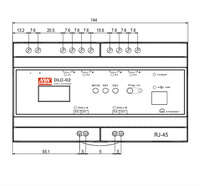 Actionneur universel KNX MEAN WELL à montage sur rail DIN