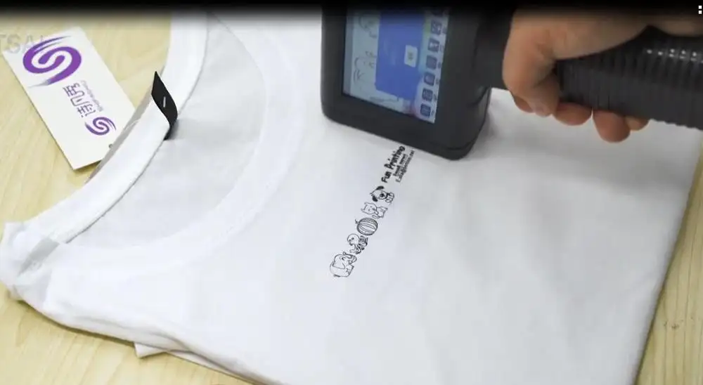 Bentsai Handheld Small Smart Mini Inkjet Portable Printer For DIY T-Shirt Printing Machine Cloths Fabric Printing Printer