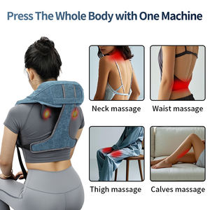 Wiederauf lad bares Shiatsu-Nacken-Schulter massage gerät für Trapez Heat Kneading <span class=keywords><strong>Percussion</strong></span> Wireless Portable OEM ODM-Anpassung - Product Image 6