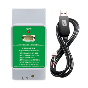 Moniteur de puissance AC 6-en-1 Peacefair IOT <span class=keywords><strong>Tasmota</strong></span> ESPHome, compteur d'énergie intelligent monophasé Kwh, ampèremètre pour Home Assistant - Product Image 1