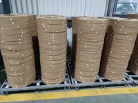 Cinta de Borde de PVC Prensada en Frío de Venta Directa de Fábrica con Adhesivo Firme para Envoltura de Bordes de Tableros de Melamina