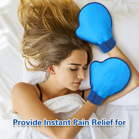 Gants médicaux souples ajustables en gel avec compresses chaudes/froides réutilisables personnalisables pour le soulagement de la douleur à la main et la thérapie de récupération des blessures