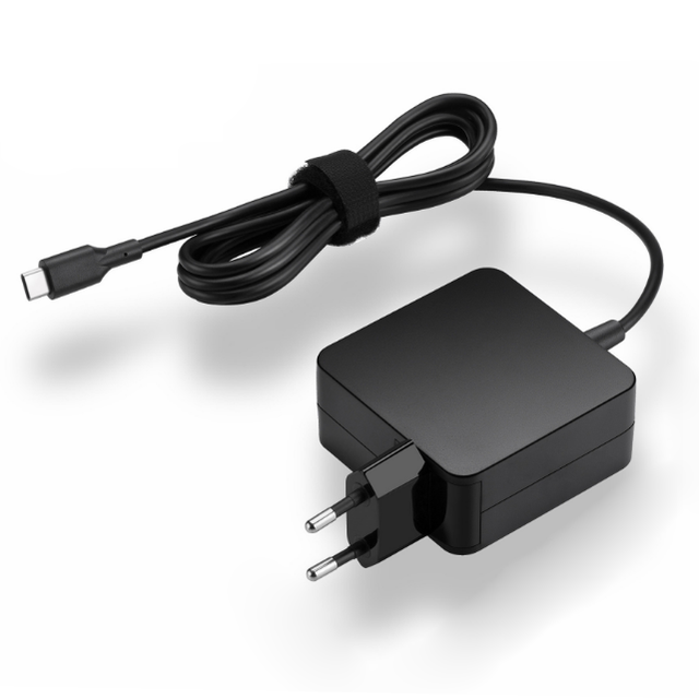 Wall Plug USB C Adapter 65W 20V 3.25A Type C PD Power Adapter Laptop Charger With USB C Cable