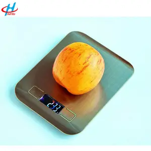 Báscula de cocina de pesaje Digital de buena calidad de acero inoxidable multifuncional para alimentos electrónicos de 5Kg/10kg
