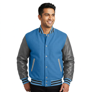 Hot Sale Casual Big Size Custom <b>man</b> Varsity <b>Jacket</b> <b>Jacket</b> for <b>Men</b> Varsity CollegeBaseballjacket for <b>men</b> - Product Image 1