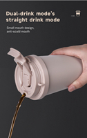 Nueva Taza de Viaje de Acero Inoxidable de 450 ml, Diseño Bonito, Taza Térmica para Café con Asa, Vasos para Todo Tipo de Café