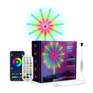 ไฟ LED 5V รูปดอกไม้ไฟ สำหรับตกแต่งฉากหลังงานแต่งงานกลางแจ้ง ไฟประดับตกแต่งคริสต์มาส - Product Image 1