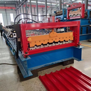 Nhà Máy bán hàng trực tiếp ibr mái tấm máy hình thang mái ngói máy làm 7 sườn mái tấm máy - Product Image 4