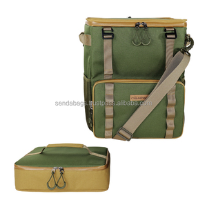 Carrito Nevera para Picnic, para 4 Personas, con Ruedas, Mochila, Bolsas Personalizadas, para Campamento al Aire Libre, Carrito con Ruedas Extraíbles - Product Image 5