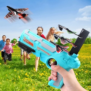 Giocattoli Lanciaplane con Espulsione a <span class=keywords><strong>Un</strong></span> Clic, Pistola Catapulta per Lanciare Aerei, <span class=keywords><strong>Giochi</strong></span> all'Aperto per Bambini - Product Image 3