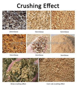 Broyeur de sciure de bois Machine de concassage de sciure de bois Moteur diesel portable Broyeur à marteaux de sciure de bois pour la fabrication de poudre de sciure - Product Image 5