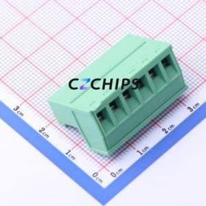 KF2EDGRK-5.0-6P Plug-in Terminal Block P=5mm Connector ( Connector Type: Plug )( Construction: 1x6P )( Pitch: 5mm ) - Product Image 2