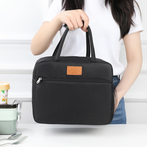 Oxford Cloth Thickened Tote Lunch Bag Portable Keep Food Fresh Cold Ice Pack Lunch Box For Office Workers Travel - Product Image 2