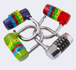 YH1205 5 5 lettres mot <span class=keywords><strong>Code</strong></span> combinaison <span class=keywords><strong>cadenas</strong></span> de sécurité/serrure à bagages cylindres de serrure Premium - Product Image 6