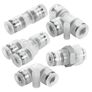 Conexiones Neumáticas FESTO NPQP de Acoplamiento Rápido NPQP-L-R14-Q8-FD-P10, Conexiones de Tubo Roscadas a Presión, Disponibles en Stock - Product Image 2