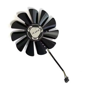 Nuevo ventilador GPU RX <span class=keywords><strong>5700</strong></span> <span class=keywords><strong>XT</strong></span> 4PIN 85MM 95MM CF1010U12S DC 12V 0.45A para <span class=keywords><strong>XFX</strong></span> RX <span class=keywords><strong>5700</strong></span> Radeon <span class=keywords><strong>5700</strong></span> <span class=keywords><strong>XT</strong></span> 5600XT Thicc III GPU - Product Image 5
