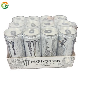 Paquete de 12 Bebidas Energéticas <span class=keywords><strong>Monster</strong></span> de 330 ml con Taurina y Cafeína, en Botella, para Venta al por Mayor, Supermercados y Tiendas de Conveniencia - Product Image 3