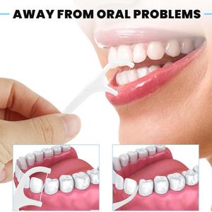 Étui portable pour fil dentaire, distributeur automatique de fil dentaire, étui de rangement de voyage avec 10 cure-dents à fil dentaire - Product Image 5