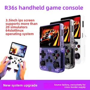 เครื่องเล่นเกมพกพาแบบไร้สายรุ่นใหม่ R36S HD PS1 ระบบคู่ จอใหญ่ รองรับเกม <span class=keywords><strong>PSP</strong></span> แบบย้อนยุค สำหรับเล่นเกม <span class=keywords><strong>RPG</strong></span> - Product Image 5