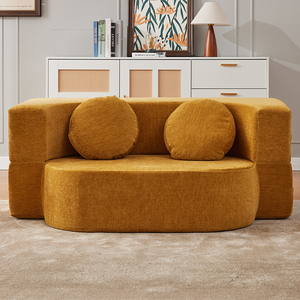 Canapé-Lit Modulable Extensible Pliant en Tissu Éponge Moderne de Haute Qualité et Unique pour la Maison - Product Image 3