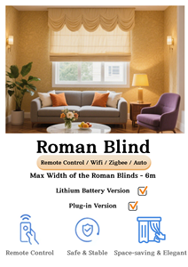 Support en zinc Sleek L Clip pour stores romains de plafond Traitement de fenêtre moderne pour la maison et le jardin - Product Image 6