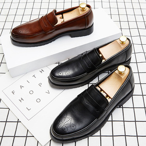 <span class=keywords><strong>Scarpe</strong></span> da <span class=keywords><strong>uomo</strong></span> casual eleganti in pelle Oxford traspiranti in PU per passeggiate all'aperto, <span class=keywords><strong>taglie</strong></span> grandi, ideali per il dropshipping - Collezione 2026 - Product Image 5