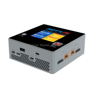 Chargeur de batterie HOTA F6 à quatre canaux 1000W 15A, modèle de bureau, pour avion, charge d'équilibrage au lithium - Product Image 2