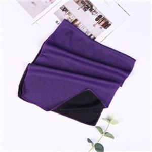 Solid Color Quick-Dry Sports Towel Knitted Technique Polyester Hoodie for Hot Weather Neck <b>Face</b> Wrap Ice Cooling - Product Image 2