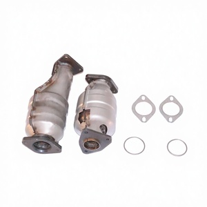 Pièces accessoires personnalisables de convertisseur catalytique de <span class=keywords><strong>catalyseur</strong></span> à trois voies conçues spécifiquement pour Nissan Patrol - Product Image 1