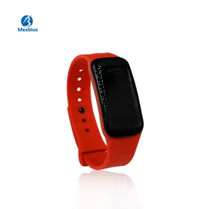 social distancing smart bluetooth bracelet 2 feet distance bracelet alarm and trace