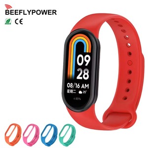 <span class=keywords><strong>Correa</strong></span> de Silicona Suave BEEFLYPOWER, Brazalete Deportivo de Goma, Pulsera Inteligente para Xiaomi <span class=keywords><strong>Mi</strong></span> <span class=keywords><strong>Band</strong></span> 3 4 5 <span class=keywords><strong>6</strong></span> 7 8 9 10, Accesorios - Product Image 1