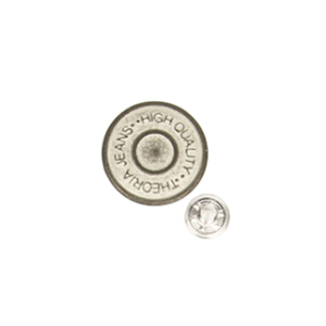 Customized Alloy Denim <b>Button</b> 15mm Hollow Jeans Metal Custom <b>Buttons</b> for Denim - Product Image 5