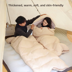 <span class=keywords><strong>Sac</strong></span> <span class=keywords><strong>de</strong></span> <span class=keywords><strong>couchage</strong></span> <span class=keywords><strong>pour</strong></span> voiture Sanshang, <span class=keywords><strong>pour</strong></span> le <span class=keywords><strong>camping</strong></span> en plein air, hiver, isolé, léger, en coton plume, écologique, 200 cm, <span class=keywords><strong>pour</strong></span> une personne ou deux - Product Image 3